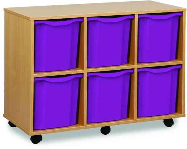 Monarch 6 Jumbo Tray Unit (Horizontal) - Purple