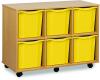 Monarch 6 Jumbo Tray Unit (Horizontal) - Yellow