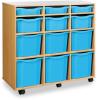 Monarch 12 Variety Tray Unit - Cyan