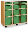 Monarch 12 Variety Tray Unit - Green