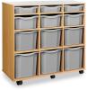 Monarch 12 Variety Tray Unit - Light Grey