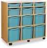 Monarch 12 Variety Tray Unit - Metal Blue