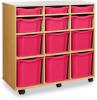 Monarch 12 Variety Tray Unit - Pink