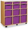 Monarch 12 Variety Tray Unit - Purple