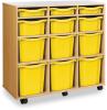 Monarch 12 Variety Tray Unit - Yellow