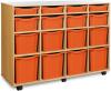 Monarch 16 Variety Tray Unit - Tangerine