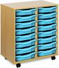 Monarch 16 Shallow Tray Unit - Cyan