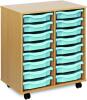 Monarch 16 Shallow Tray Unit - Light Blue