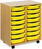 Monarch 16 Shallow Tray Unit - Yellow