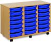 Monarch 21 Shallow Tray Unit - Blue