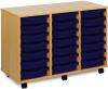 Monarch 21 Shallow Tray Unit - Dark Blue