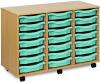 Monarch 21 Shallow Tray Unit - Metal Blue