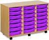 Monarch 21 Shallow Tray Unit - Purple