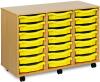 Monarch 21 Shallow Tray Unit - Yellow