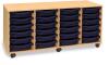 Monarch 24 Shallow Tray Unit - Dark Blue