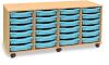 Monarch 24 Shallow Tray Unit - Light Blue