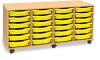 Monarch 24 Shallow Tray Unit - Yellow