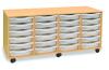 Monarch 24 Shallow Tray Unit - Translucent