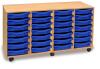 Monarch 28 Shallow Tray Unit - Blue