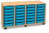 Monarch 28 Shallow Tray Unit - Cyan