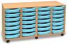 Monarch 28 Shallow Tray Unit - Light Blue