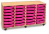 Monarch 28 Shallow Tray Unit - Pink