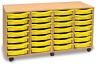 Monarch 28 Shallow Tray Unit - Yellow