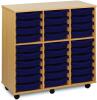 Monarch 30 Shallow Tray Unit - Dark Blue