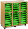 Monarch 30 Shallow Tray Unit - Green