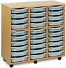 Monarch 30 Shallow Tray Unit - Light Grey