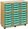 Monarch 30 Shallow Tray Unit - Metal Blue