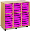 Monarch 30 Shallow Tray Unit - Pink