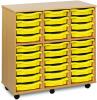 Monarch 30 Shallow Tray Unit - Yellow