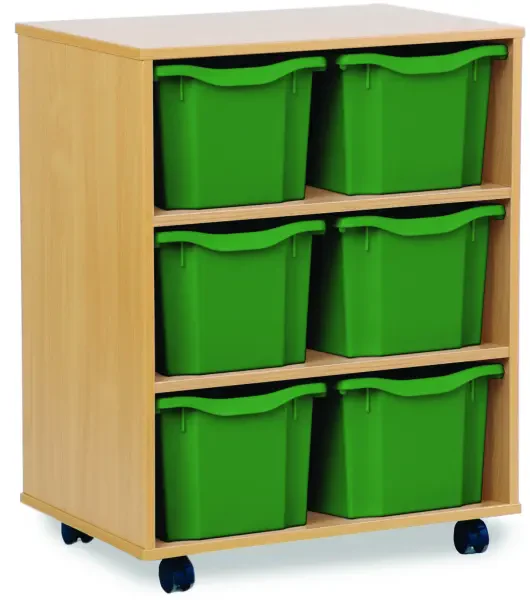 Monarch 6 Extra Deep Tray Unit - Green