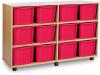 Monarch 12 Extra Deep Tray Unit - Pink