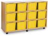 Monarch 12 Extra Deep Tray Unit - Yellow