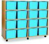 Monarch 16 Extra Deep Tray Unit - Cyan