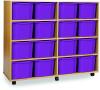 Monarch 16 Extra Deep Tray Unit - Purple