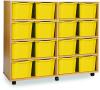 Monarch 16 Extra Deep Tray Unit - Yellow