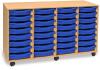 Monarch 32 Shallow Tray Unit - Blue