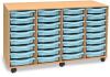 Monarch 32 Shallow Tray Unit - Light Blue