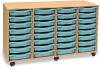 Monarch 32 Shallow Tray Unit - Metal Blue