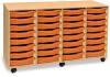 Monarch 32 Shallow Tray Unit - Tangerine