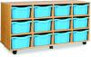 Monarch 12 Deep Tray Unit (Horizontal) - Cyan