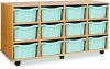 Monarch 12 Deep Tray Unit (Horizontal) - Light Blue