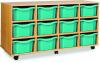 Monarch 12 Deep Tray Unit (Horizontal) - Turquoise