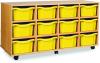 Monarch 12 Deep Tray Unit (Horizontal) - Yellow