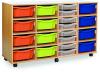 Monarch Classic Tray Storage Unit 8 Shallow and 12 Deep Trays