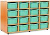 Monarch 16 Deep Tray Unit - Metal Blue