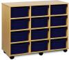 Monarch 12 Deep Tray Unit (Vertical) - Dark Blue